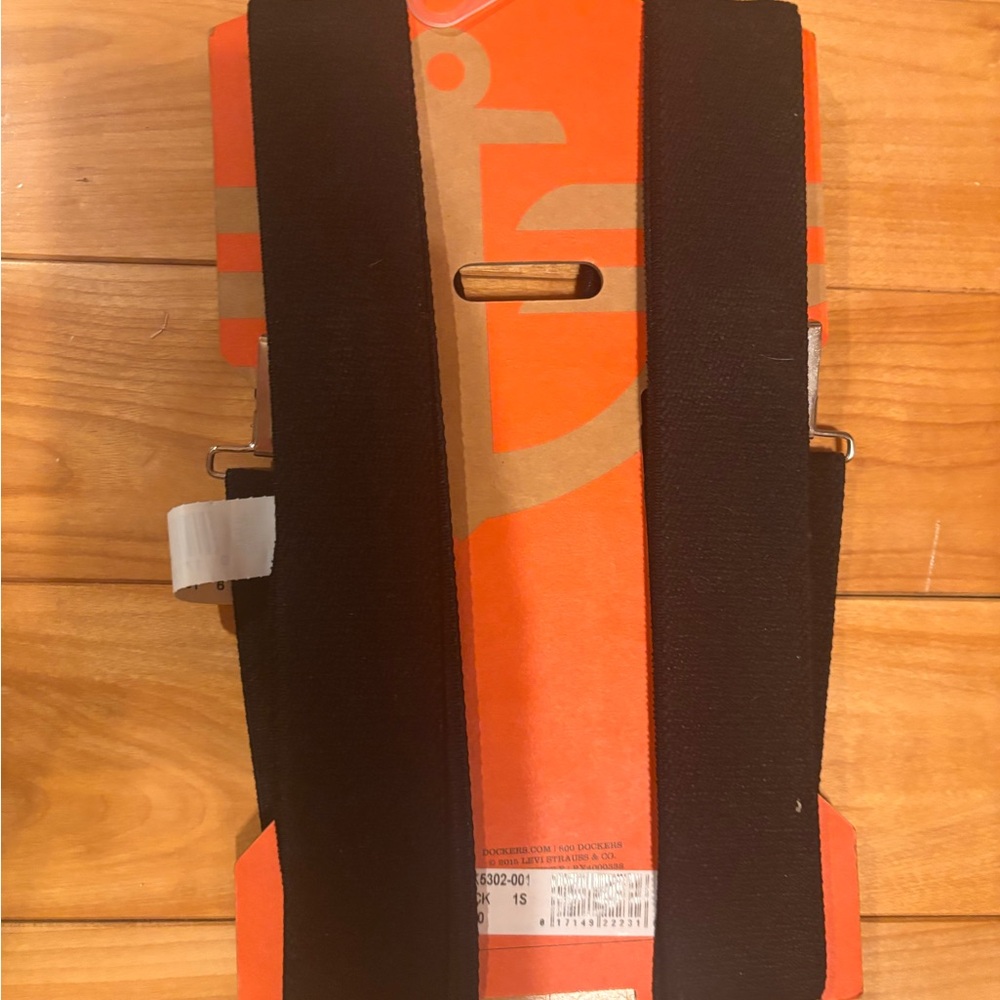 Black Adjustable Suspenders size S - XL